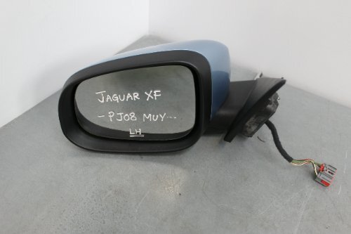 JAGUAR Xf Luxury D V6 A 2008 PASSENGERS LIGHT BLUE DOOR MIRROR RHD